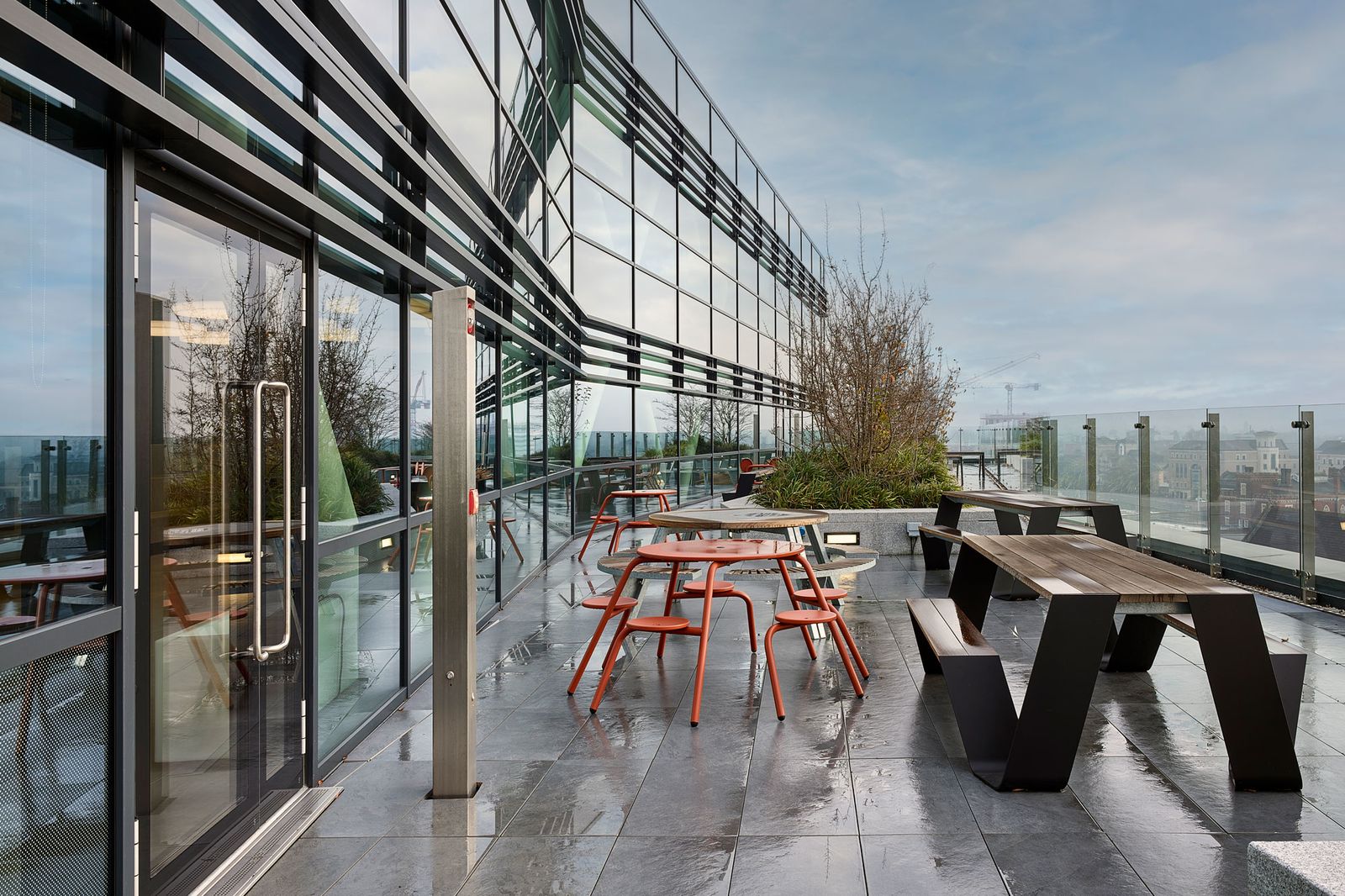 Fresh office terraces