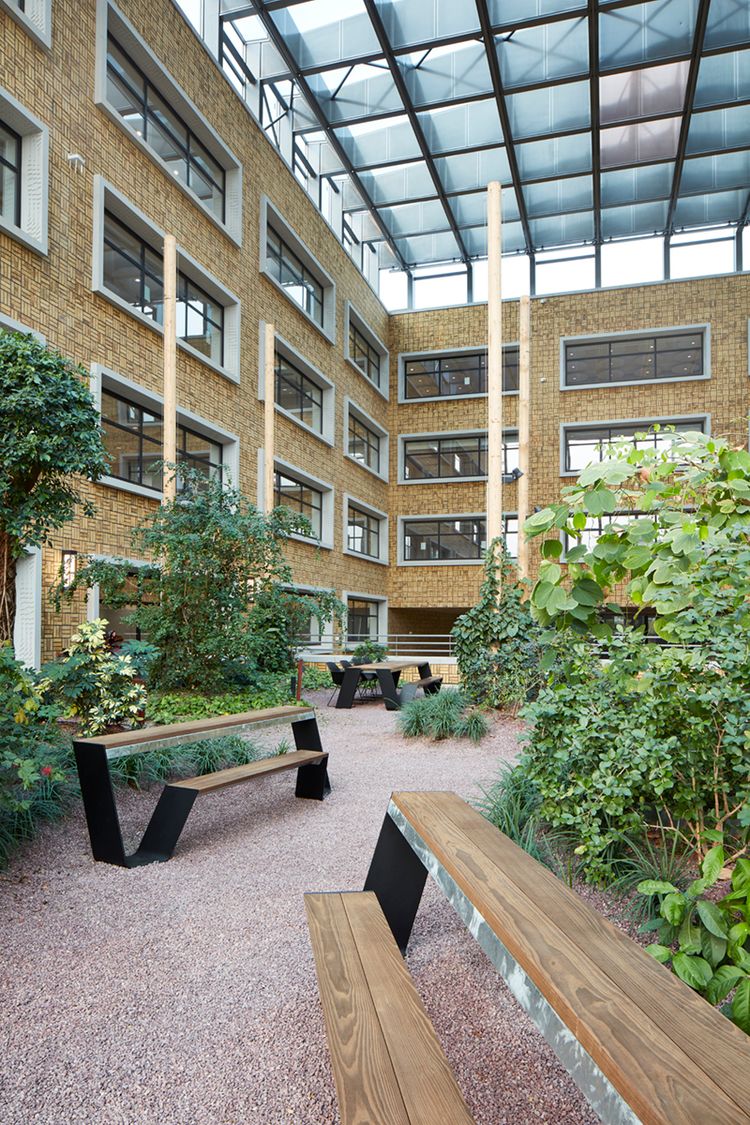 The largest passive building