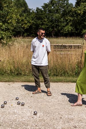 Auf die Kugel, fertig, Pétanque!