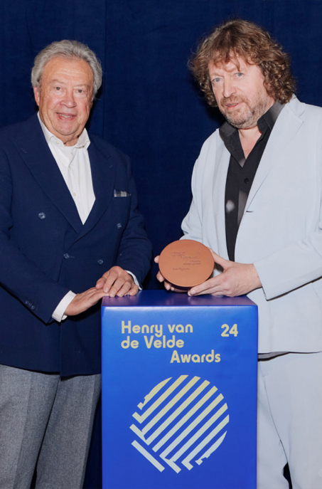 Dirk Wynants remporte le prestigieux Henry van de Velde Lifetime Achievement Award pour l’ensemble de sa carrière