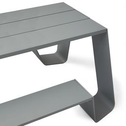 Struktur pulverbeschichteter Aluminium